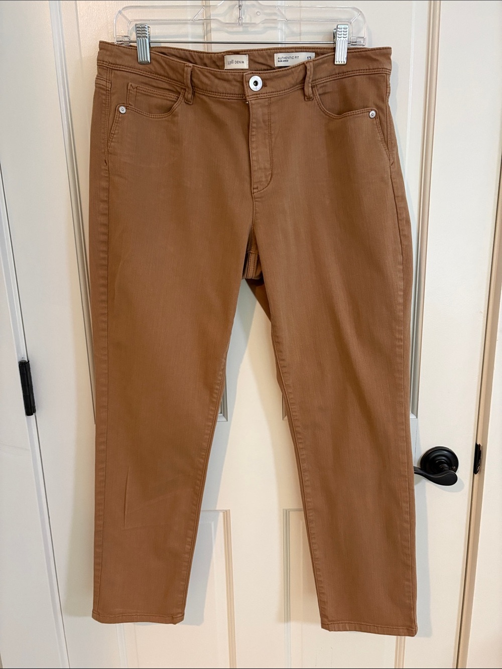 J Jill Size 12 Authentic Fit Skinny Ankle Jeans